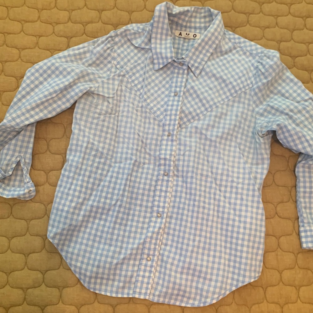ATM western snap front shirt